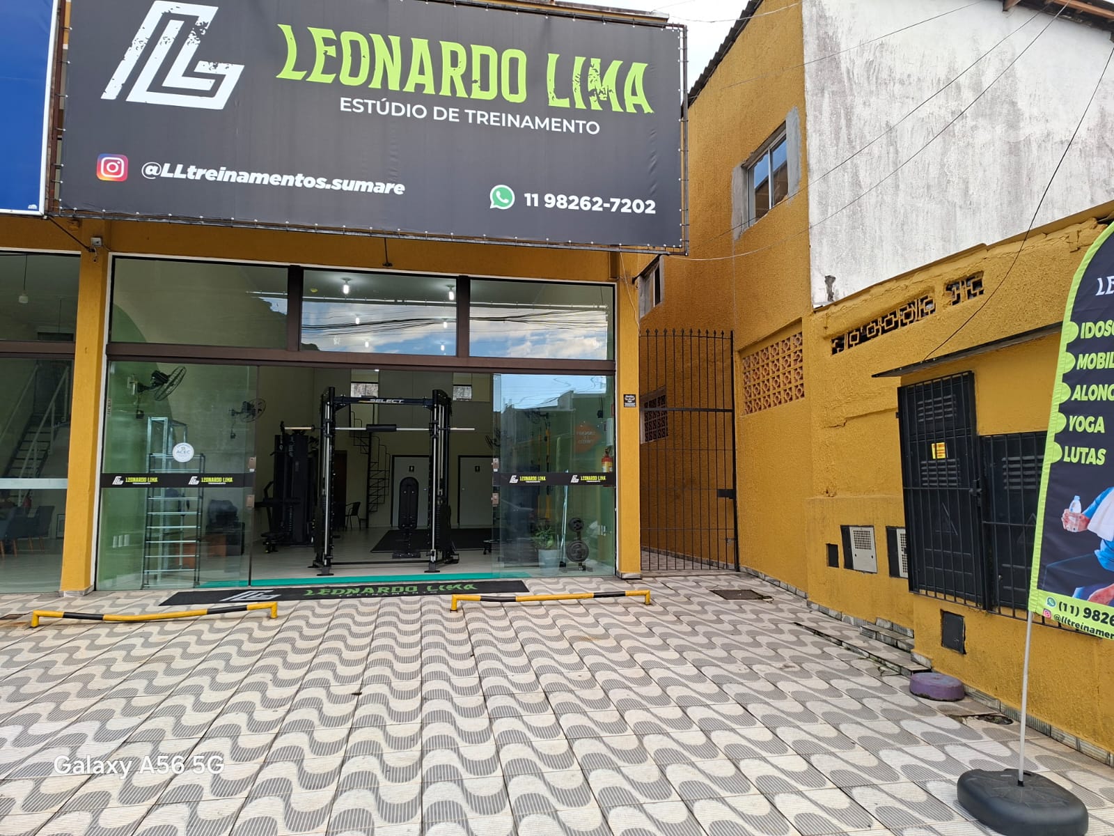 Fachada real da unidade Sumaré do Leonardo Lima Treinamentos